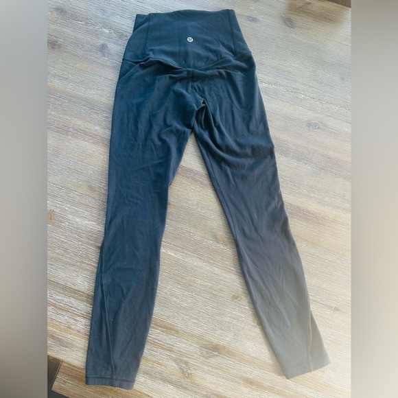 Lululemon align leggings. Women size 4, black. 25 inches length. - Picture 2 of 2
